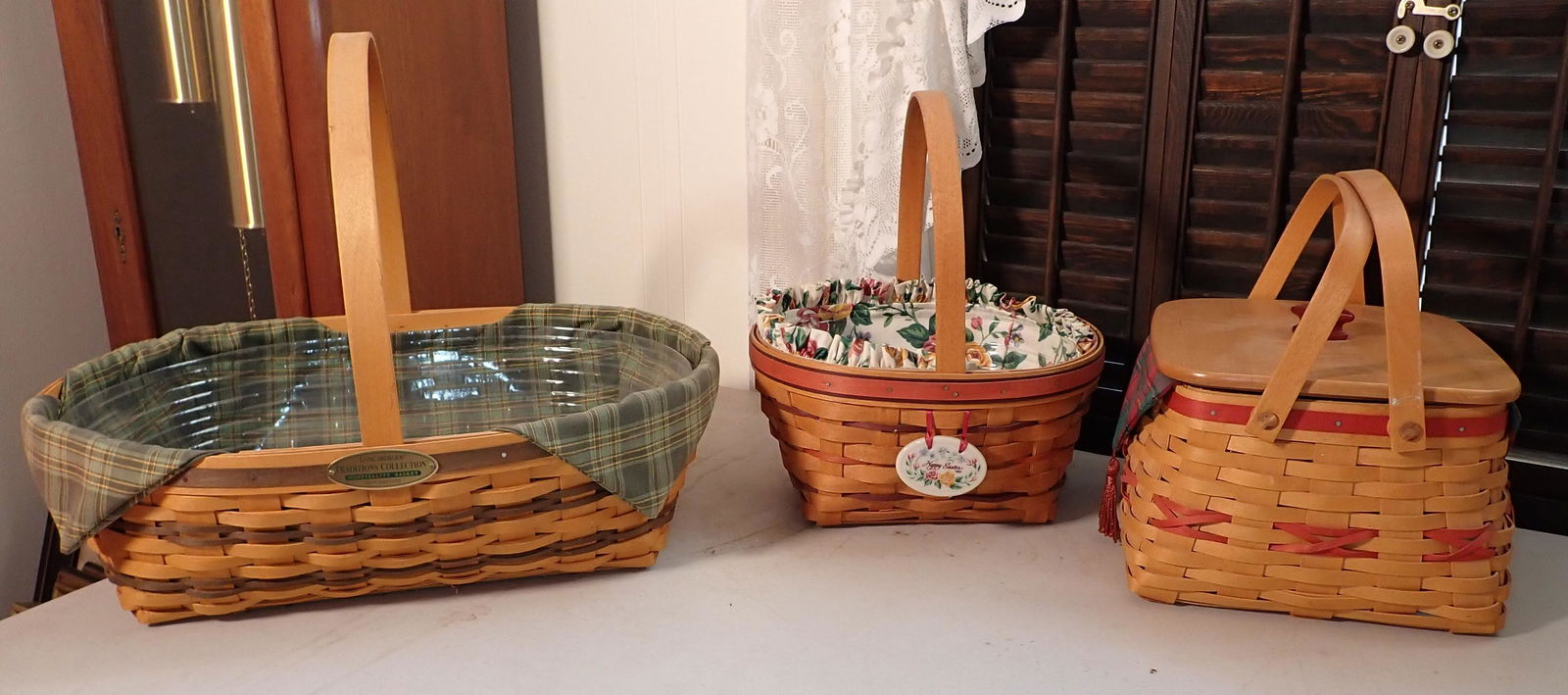 3 Longaberger Baskets (1 of 2)
