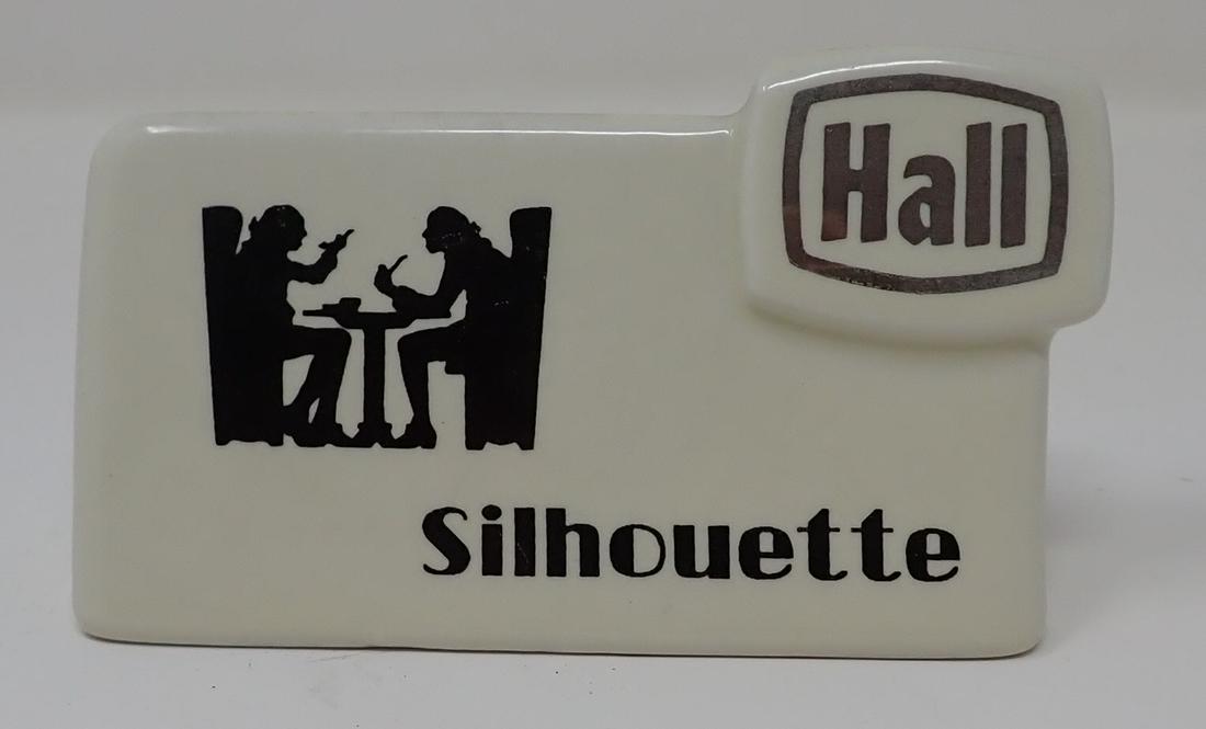 Hall Silhouette Sign (1 of 2)