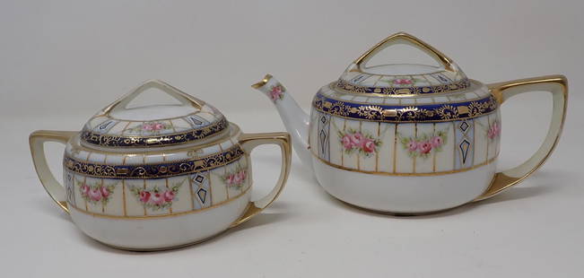 21+ Nippon Creamer Hand Painted