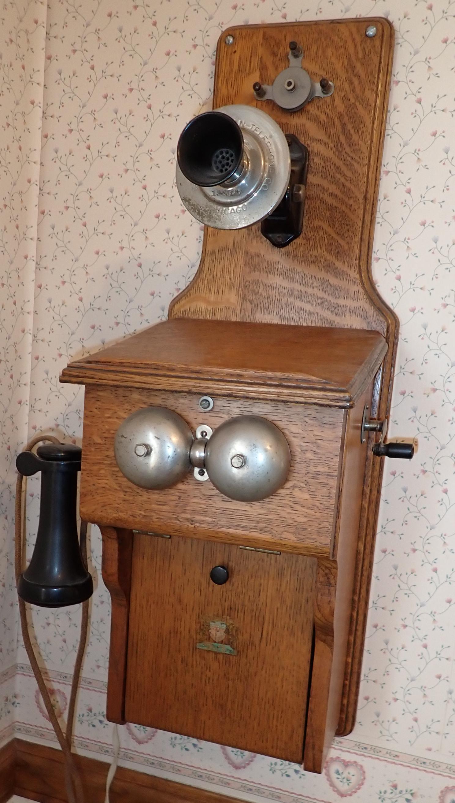 Swedish American Wall Mount Telephone (1 of 6)