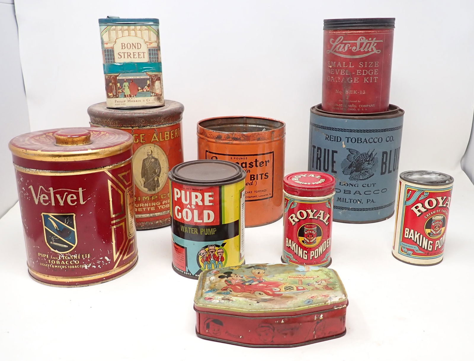 Tobacco & Misc Advertising Tins (1 of 6)