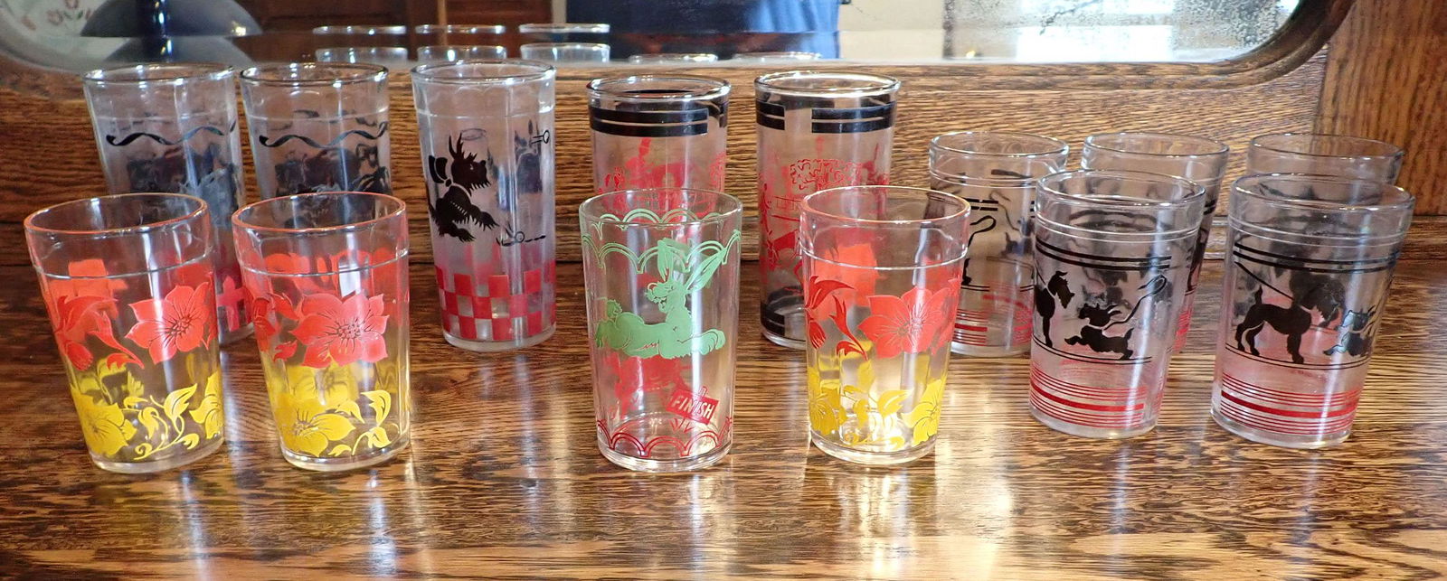 Vintage Drinking Glasses (1 of 5)