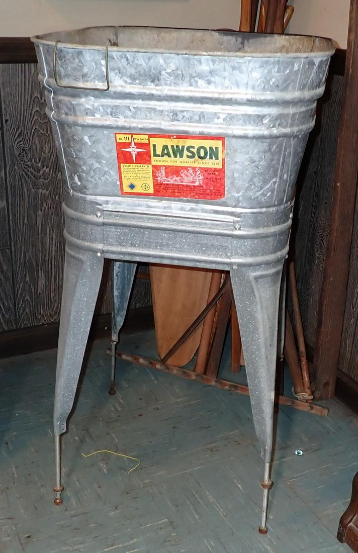 Lawson Galvanized Wash Tub (1 of 2)