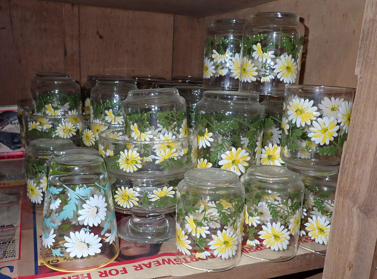 Vintage Drinking Glasses and Dessert Cups (1 of 3)