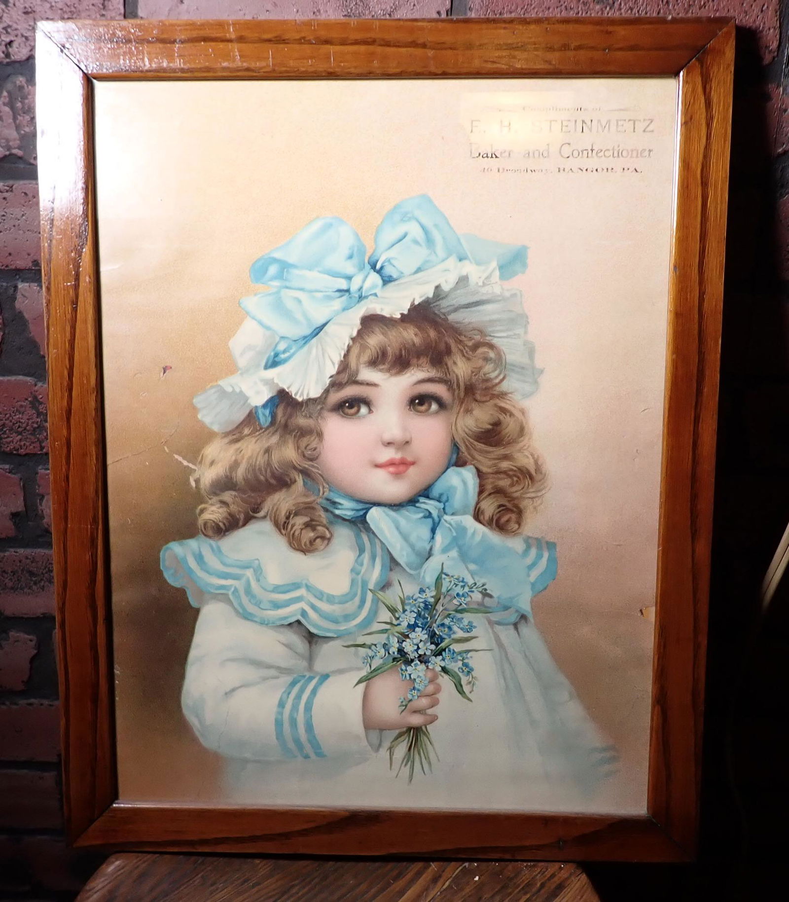 F.H Steinmetz Baker Confectioner Litho Bangor Pa (1 of 5)