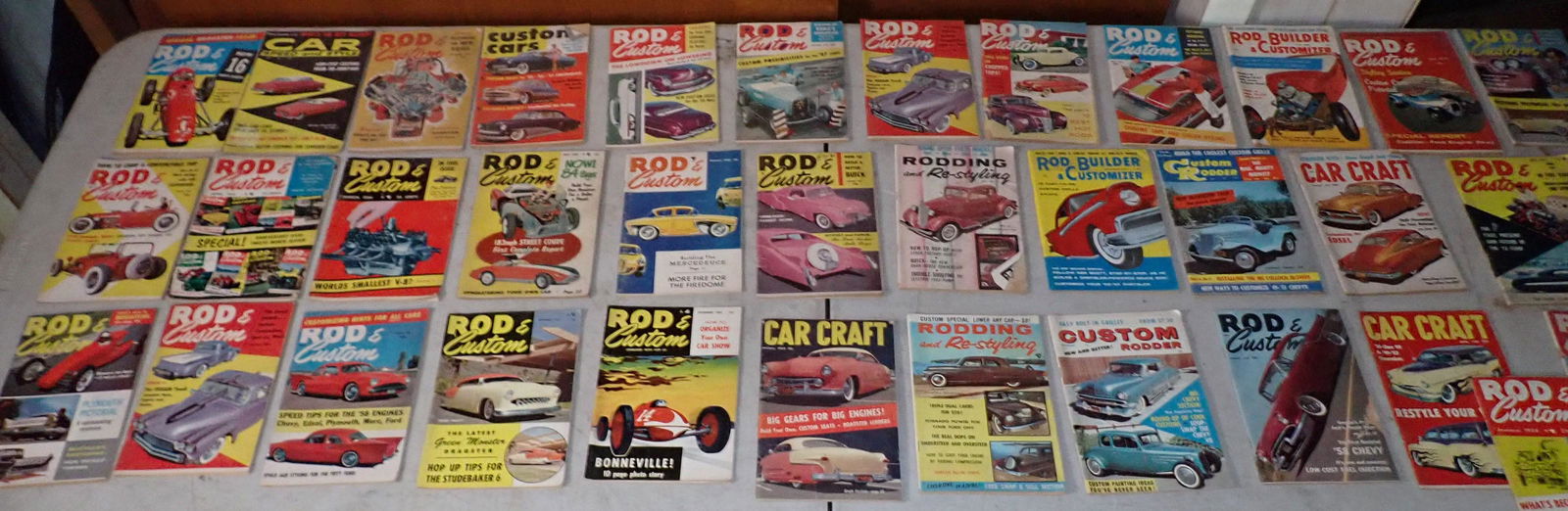 1950s Rod & Custom Rodding Car Craft Magazines (1 of 9)