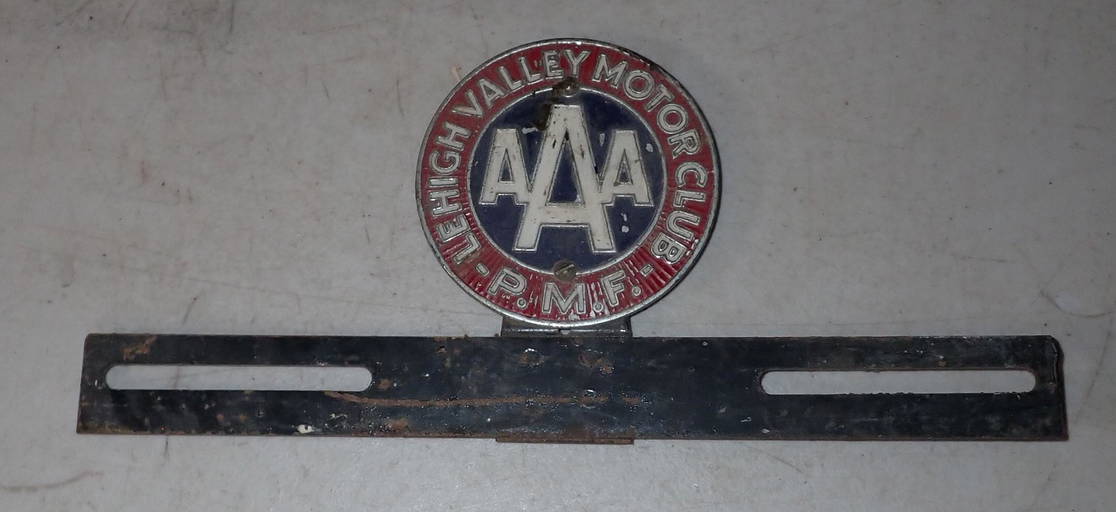 Aaa Lehigh Valley Motor Club Plate Topper