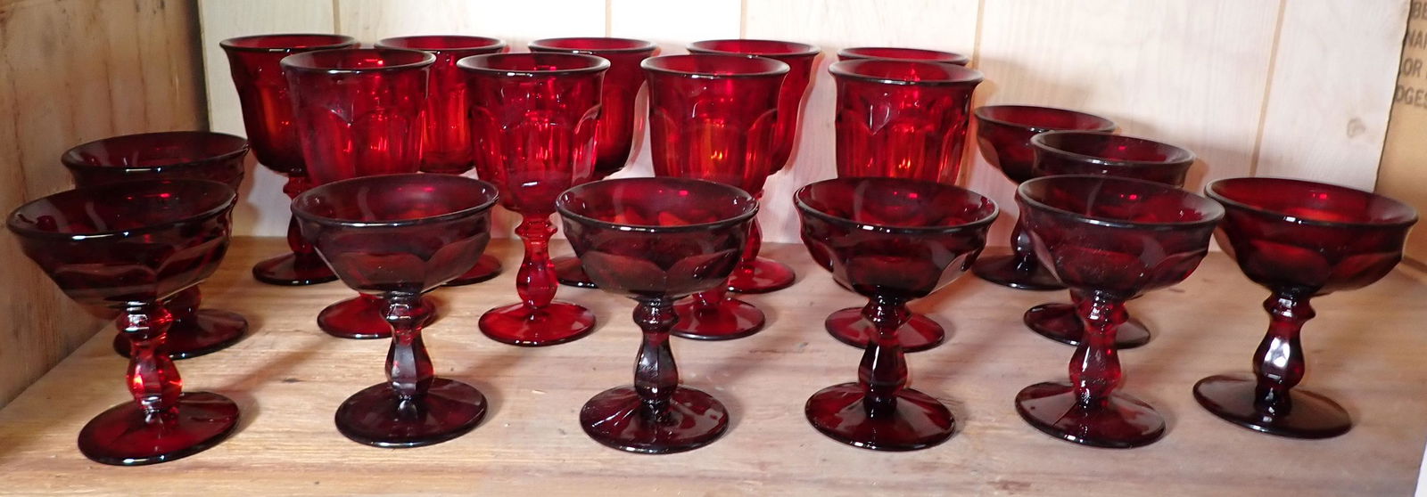 Ruby Glass Dessert & Sundae Cups (1 of 3)