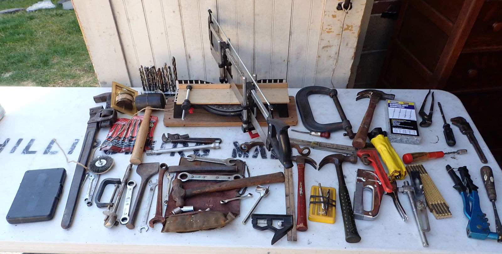 Miter Box Drill Bits Misc Tools (1 of 9)