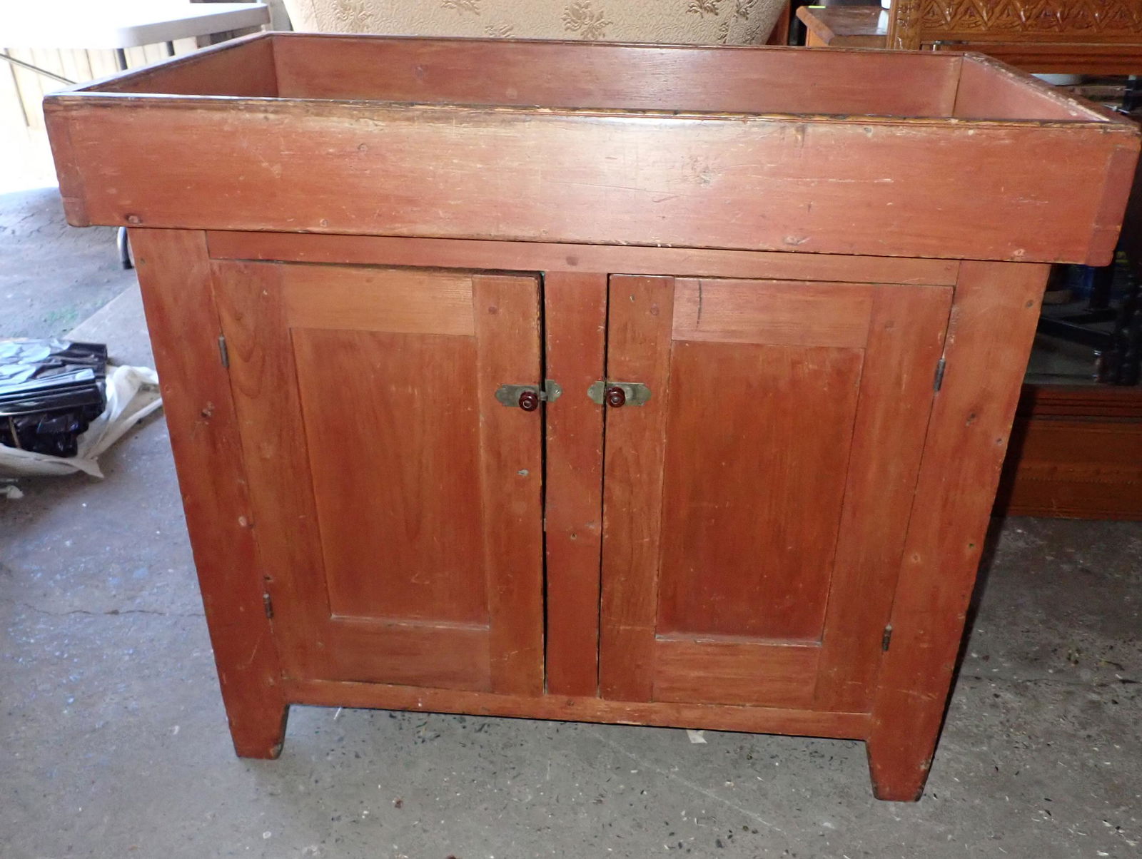 Dry Sink w/ Old Red Paint (1 of 6)