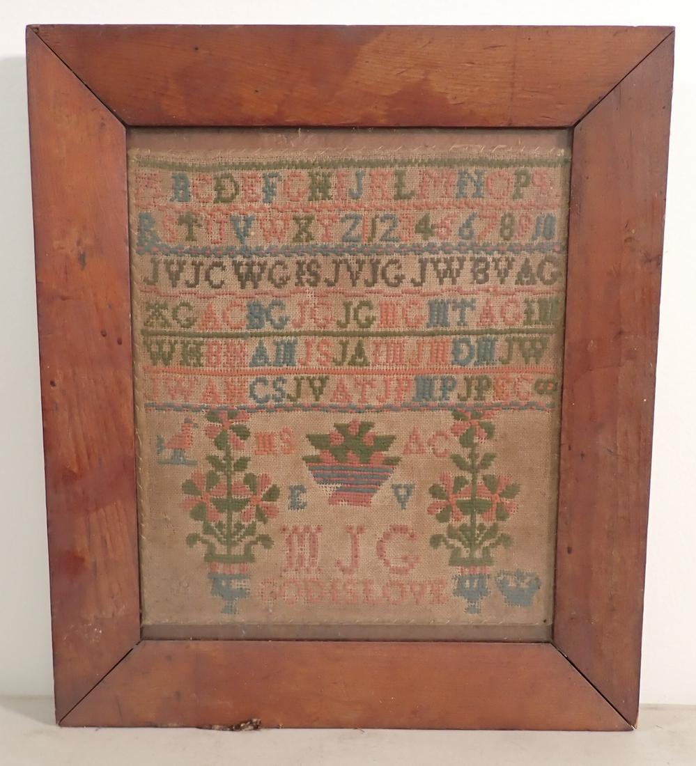 MJG Sampler: Apprx 13 1/4" x 15 1/4"