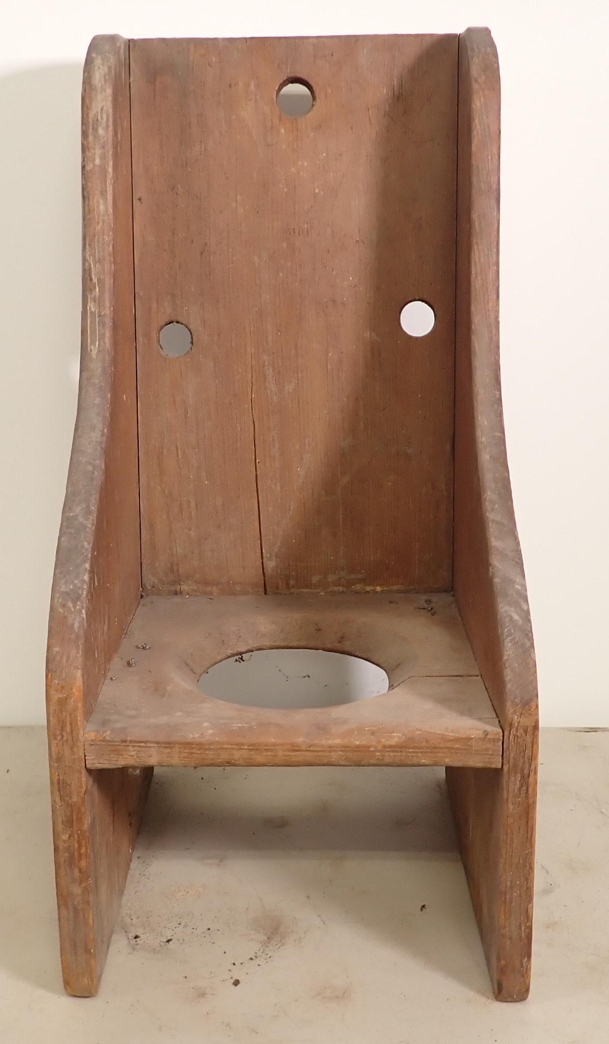 Primitive Childs Potty Chair (1 of 6)