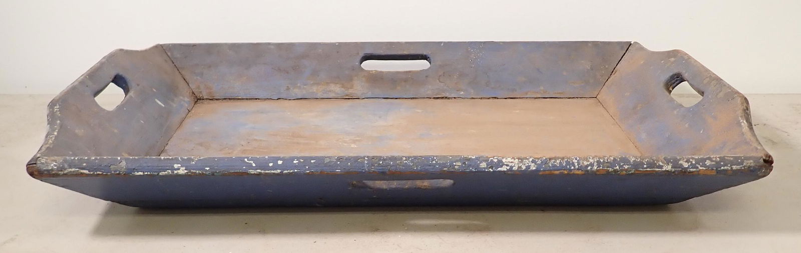 Early Serving Tray in Blue Paint (1 of 5)