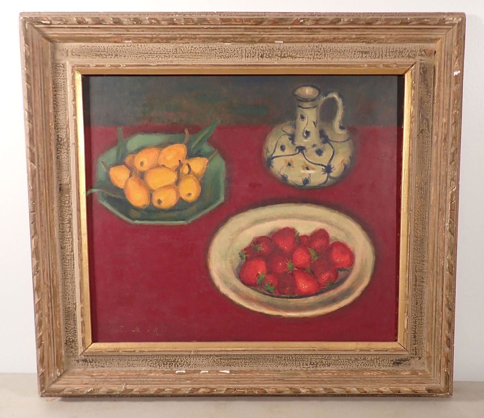 1949 Tomotaro Miki Still Life Painting (1 of 6)