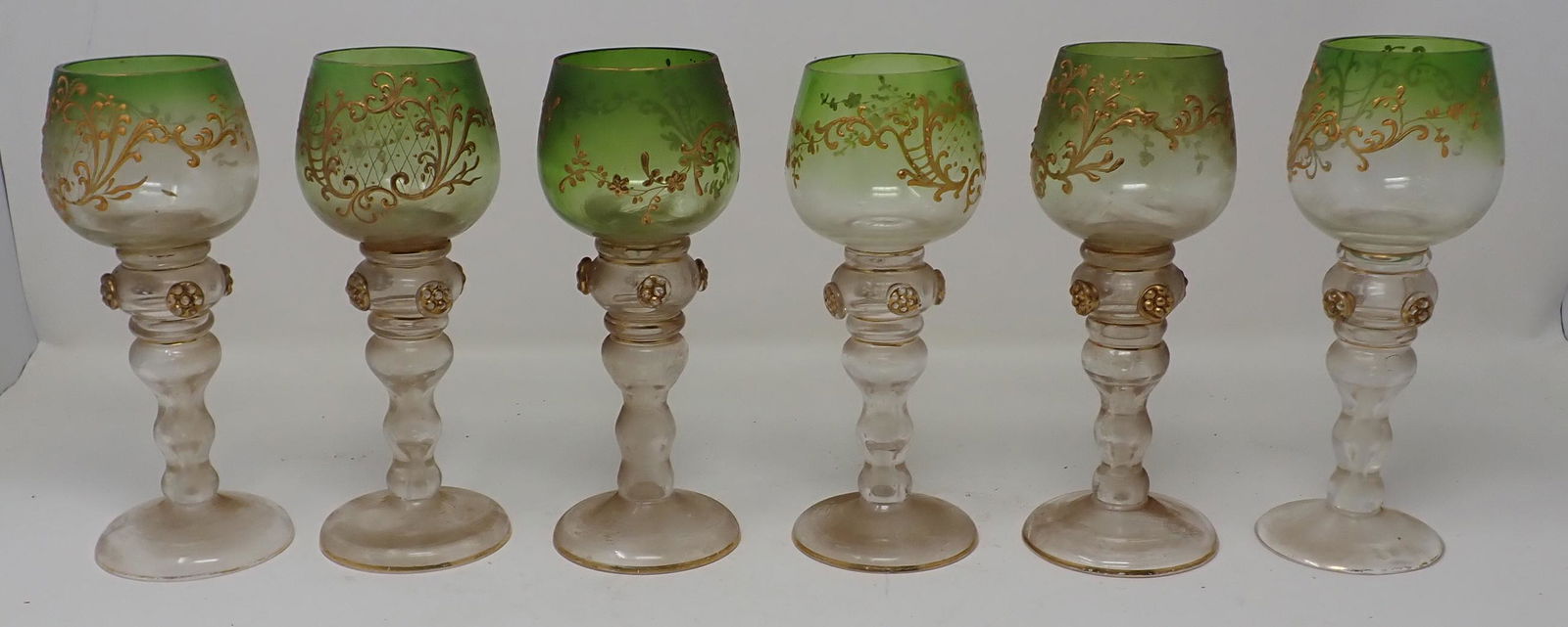 Set of 6 Early Goblets (1 of 6)