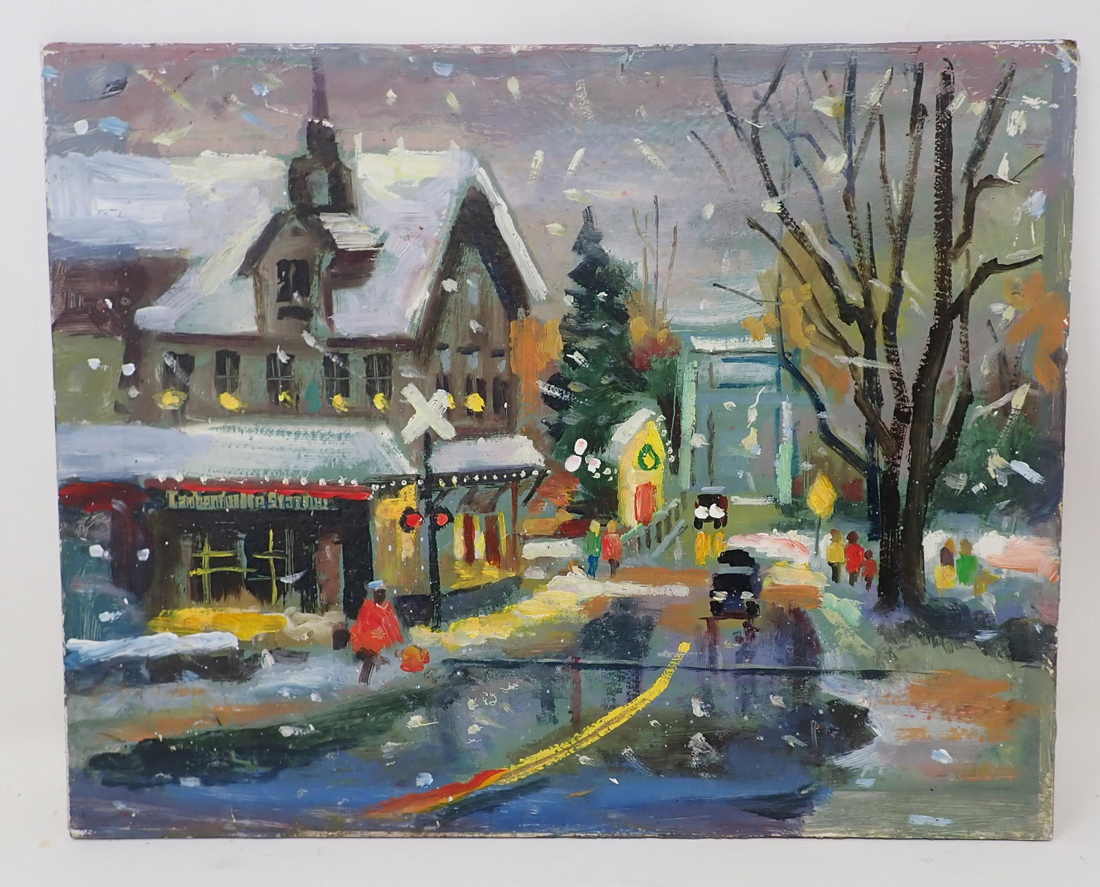 John Reilly Lambertville Station NJ Painting (1 of 3)