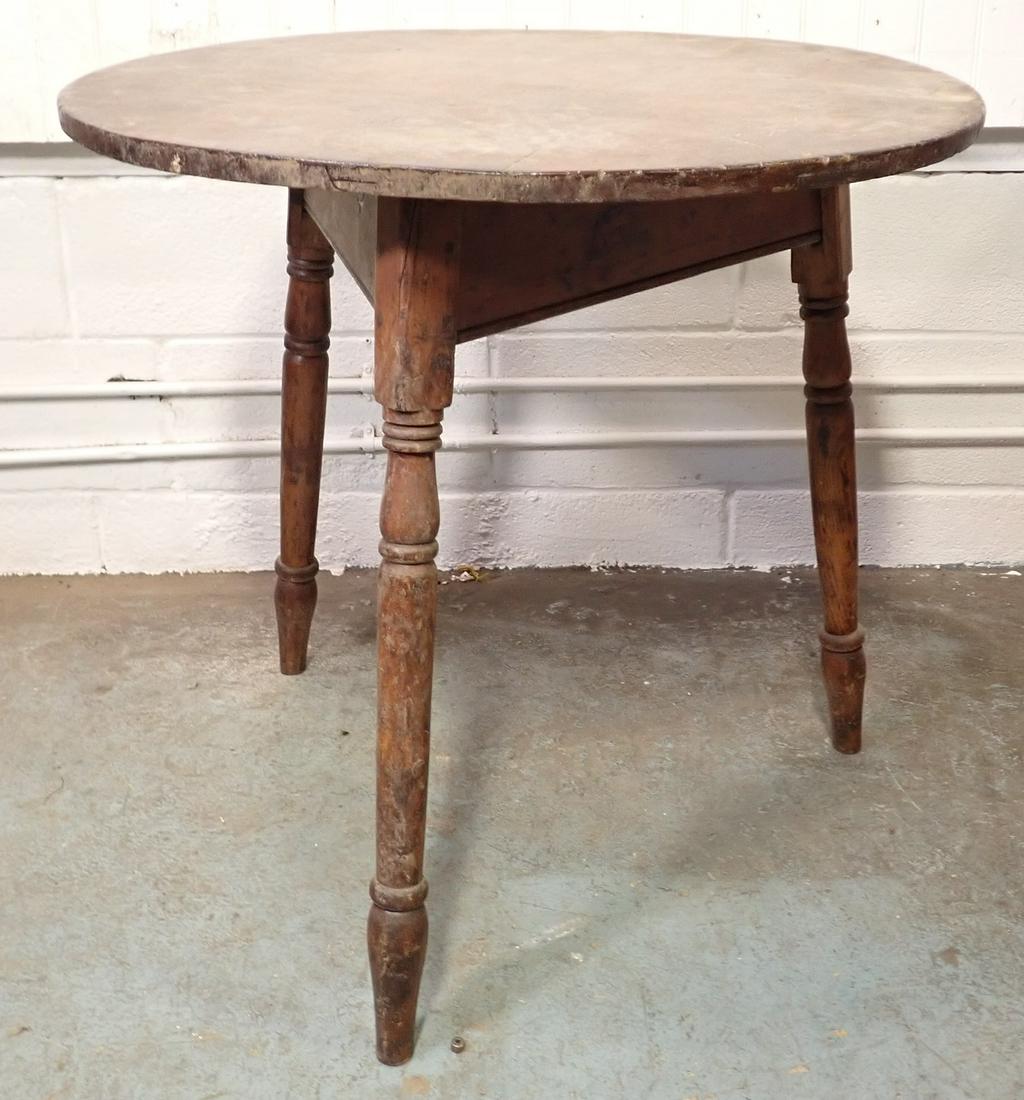 Tavern Table: Approx 29 1/4" in diameter and 28" tall. NO SHIPPING !
