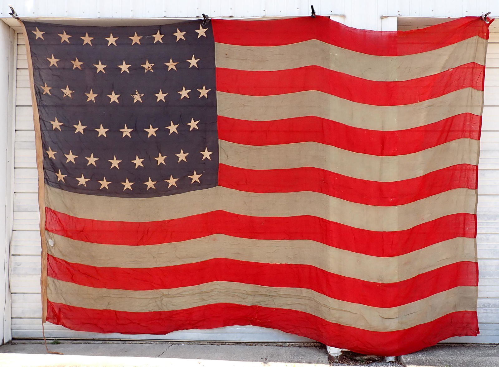 HUGE 45 Star American Flag (1 of 12)