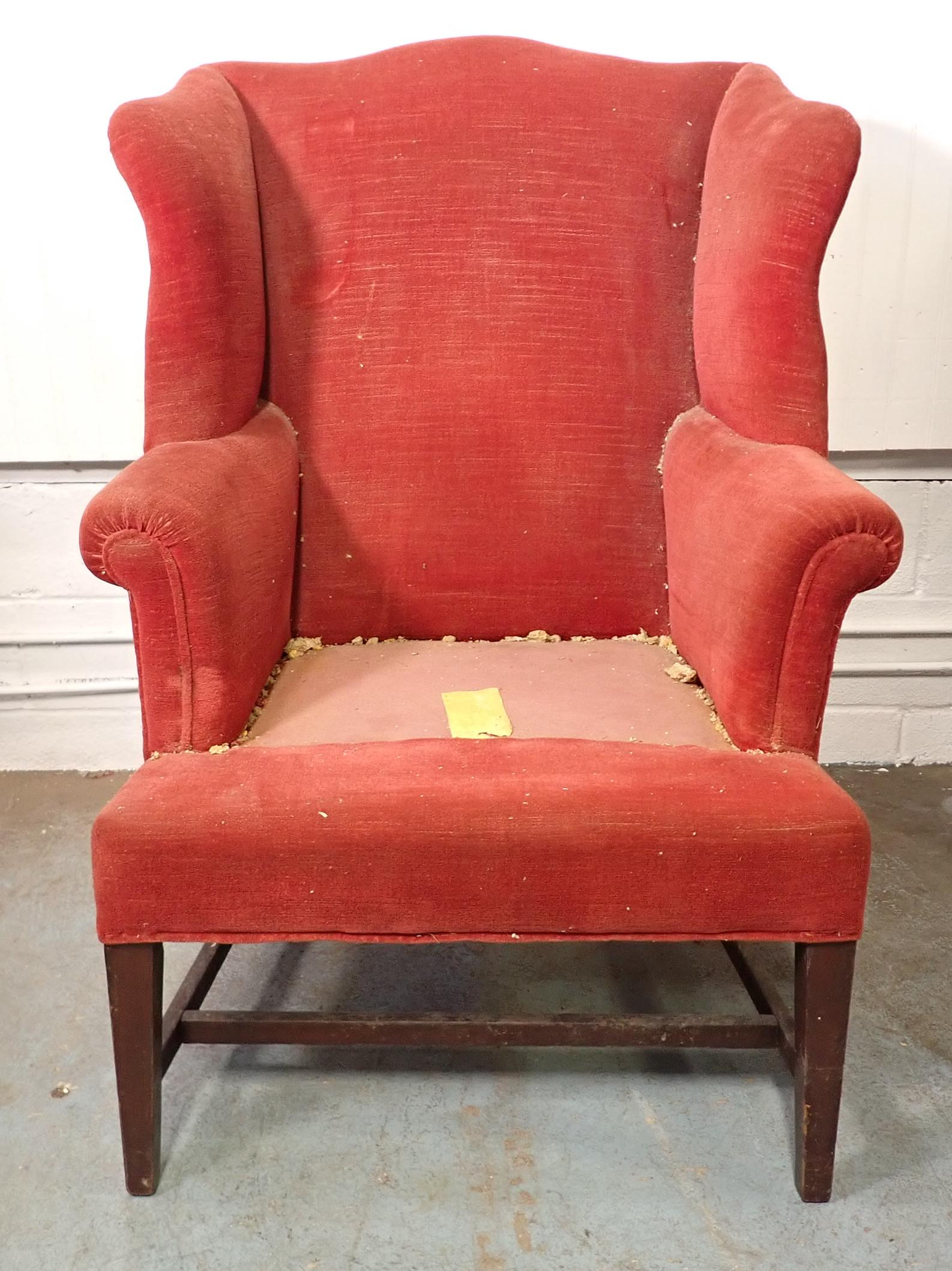 Chippendale Wing Chair (1 of 9)