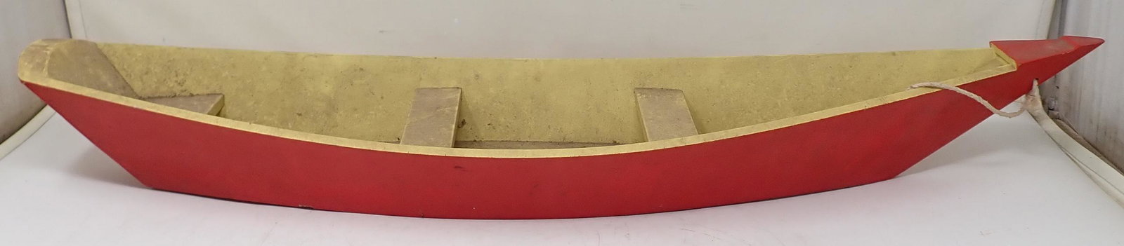 Pond Boat: Approx 6 3/4" x 25 1/2" x 4"