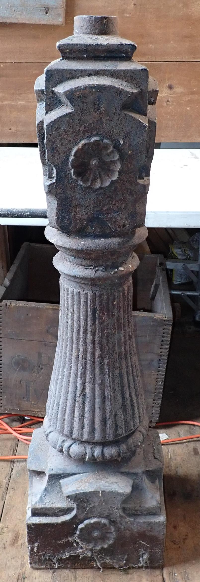 Antique Cast Iron Hitch / Mailbox Post (1 of 5)