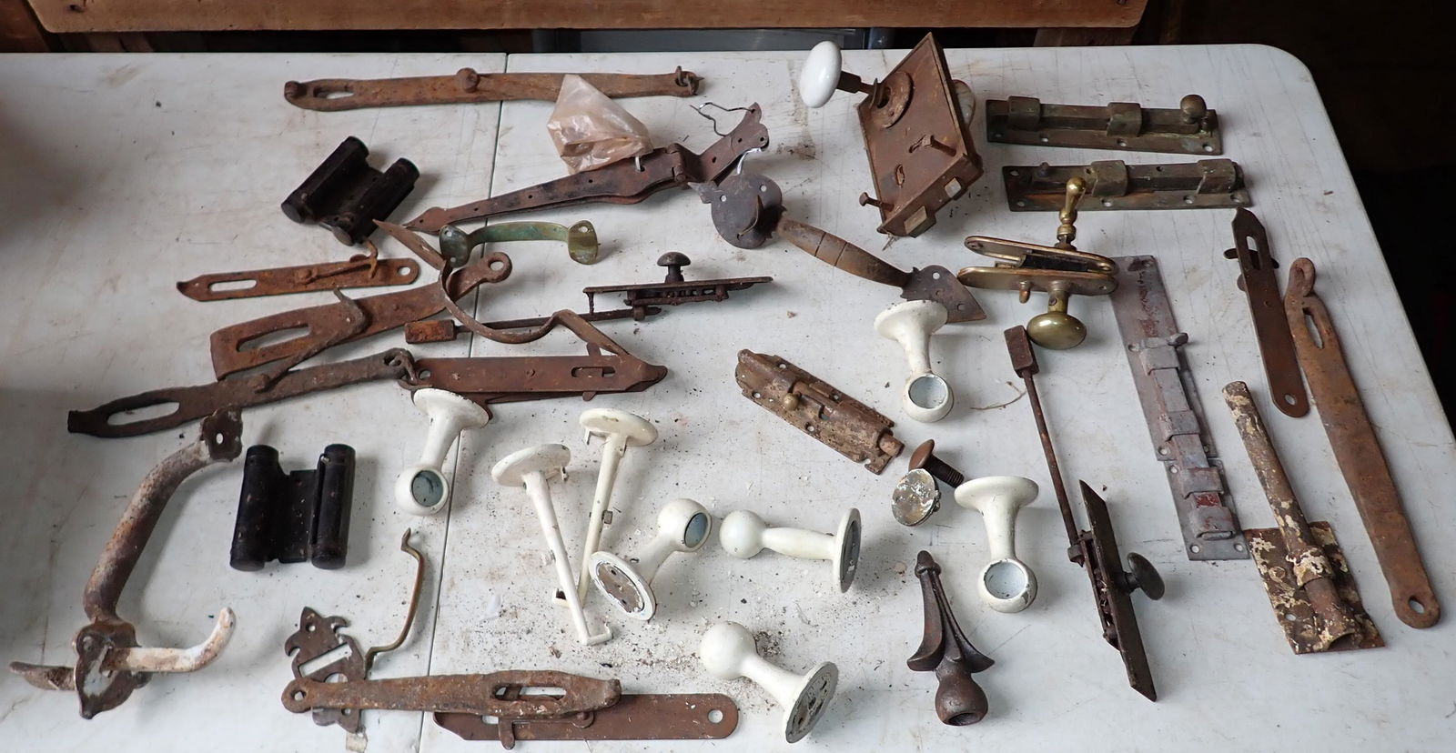 Hinges Latches Doorknobs Misc Hardware (1 of 9)