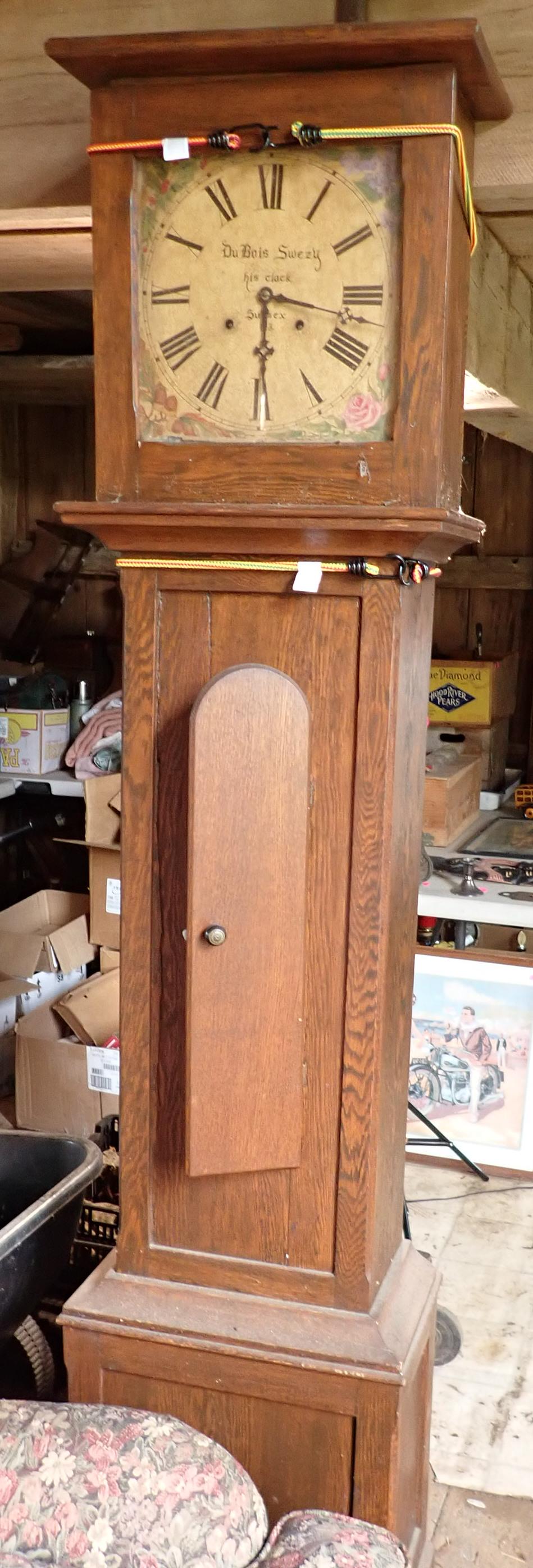 Dubois Swezy Sussex NJ Grandfather Clock (1 of 8)