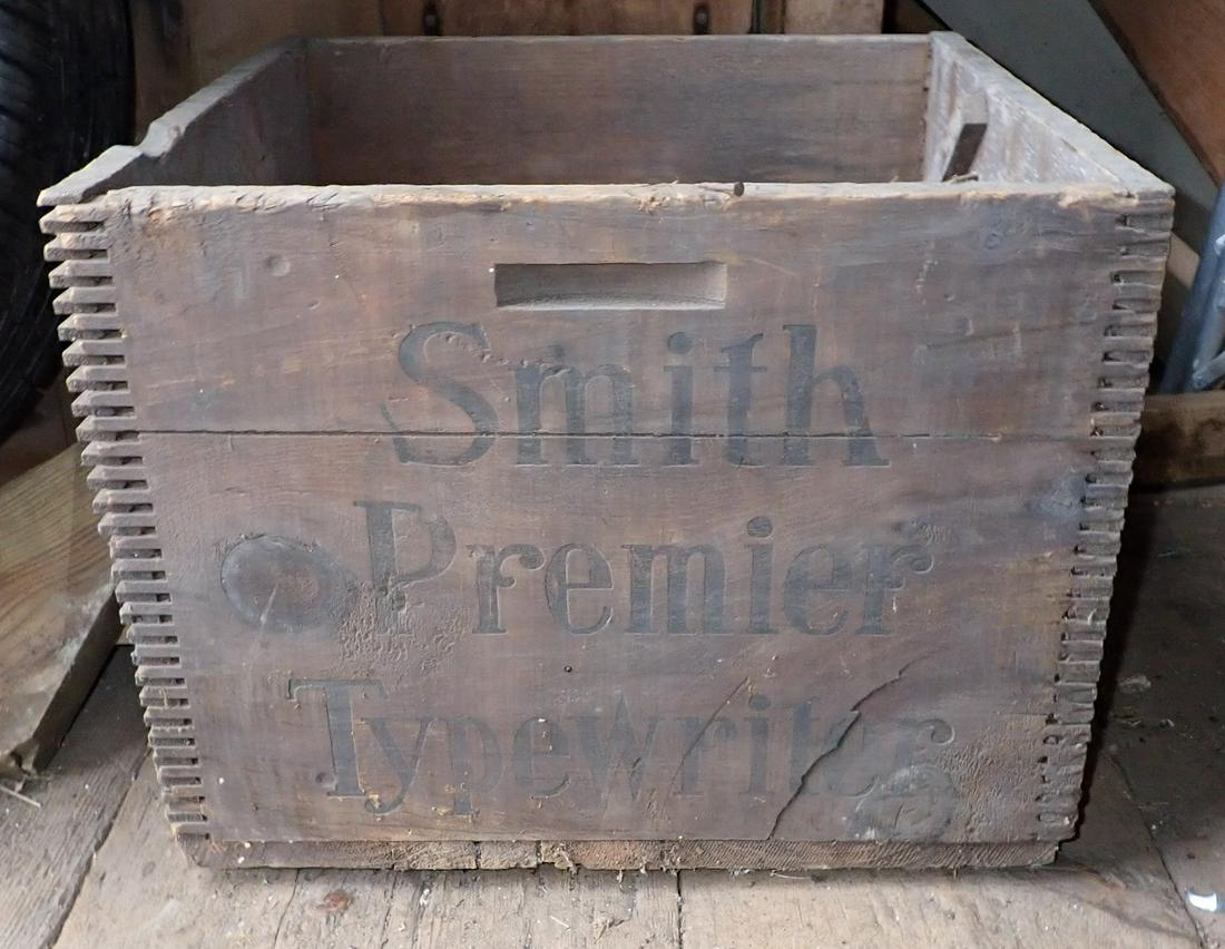 Smith Typewriter Wooden Crate (1 of 3)