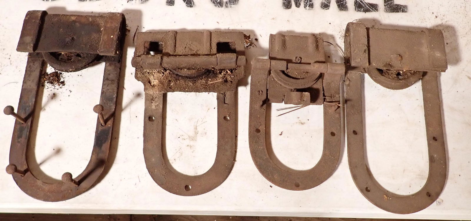 4 Barn Door Rollers / Hangers (1 of 2)