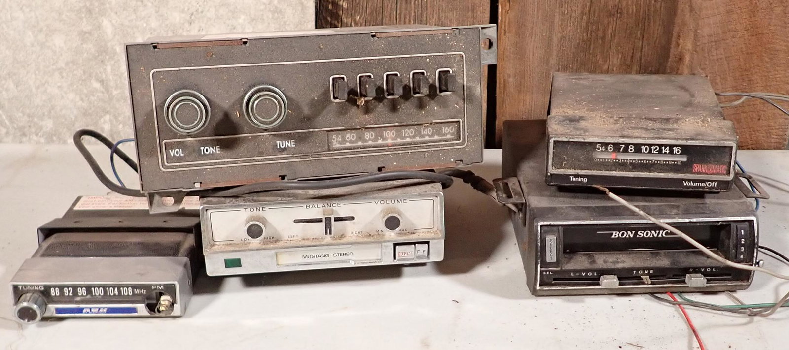 Car Radios Mustang Stereo Bon Sonic 8 Track Player: Getting all pictured