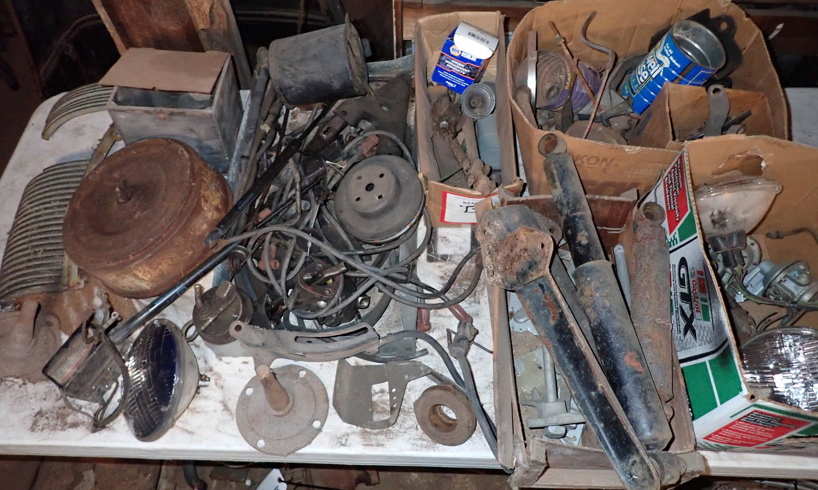 Table Contents of Car Parts & Misc (1 of 15)