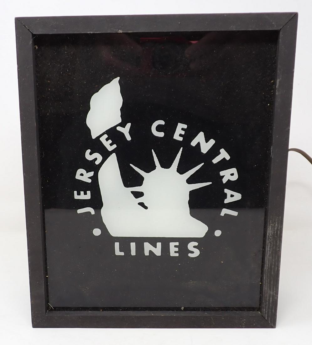 Jersey Central Lines Lighted Sign (1 of 2)
