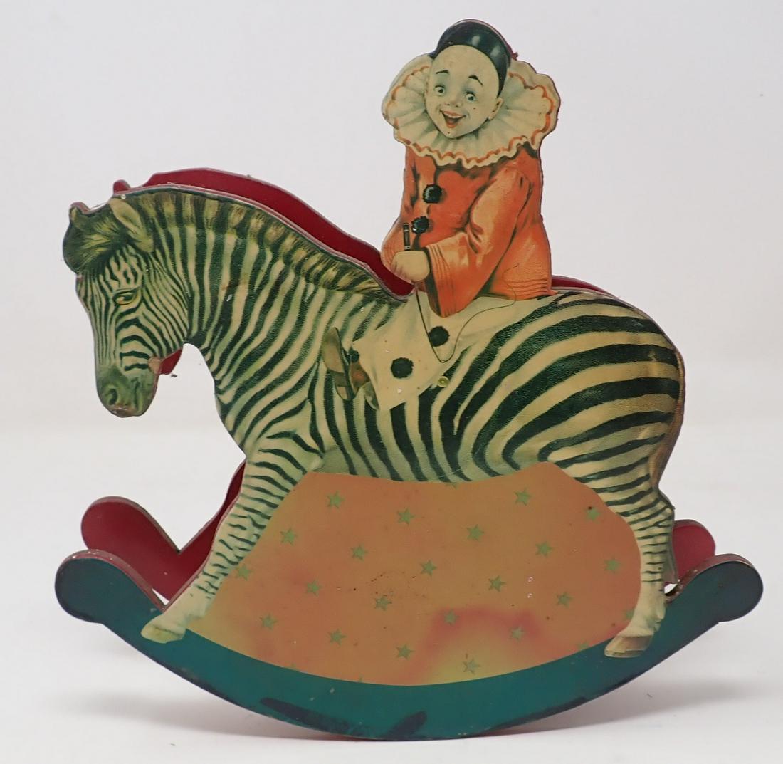 Enesco Send in The Clowns Rocking Horse Music Box (1 of 3)