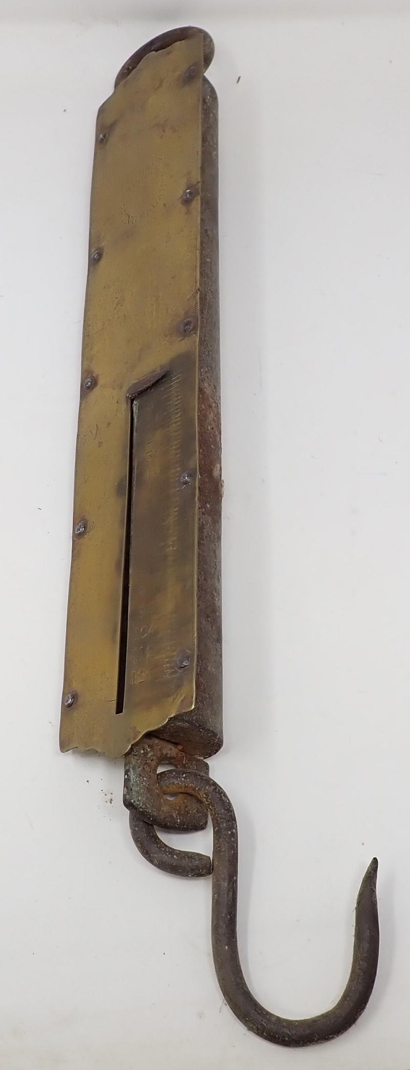 Chatillon's Brass Hanging Scale (1 of 4)