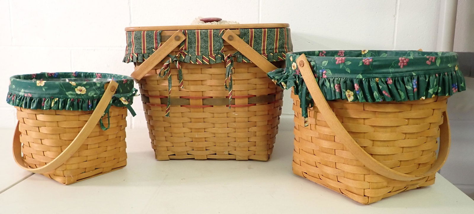 3 Longaberger Baskets (1 of 2)