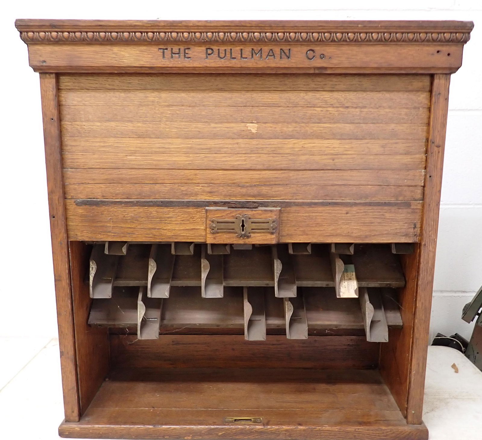 Pullman Co Railroad Ticket Cabinet (1 of 16)