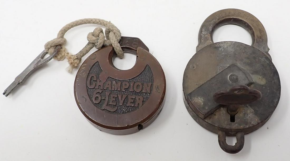 Champion 6 Lever & Perfection Brass Locks (1 of 5)