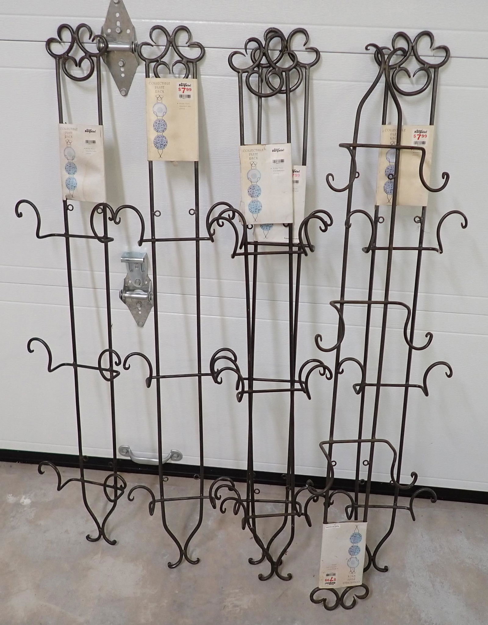 6 Iron Plate Racks (1 of 3)