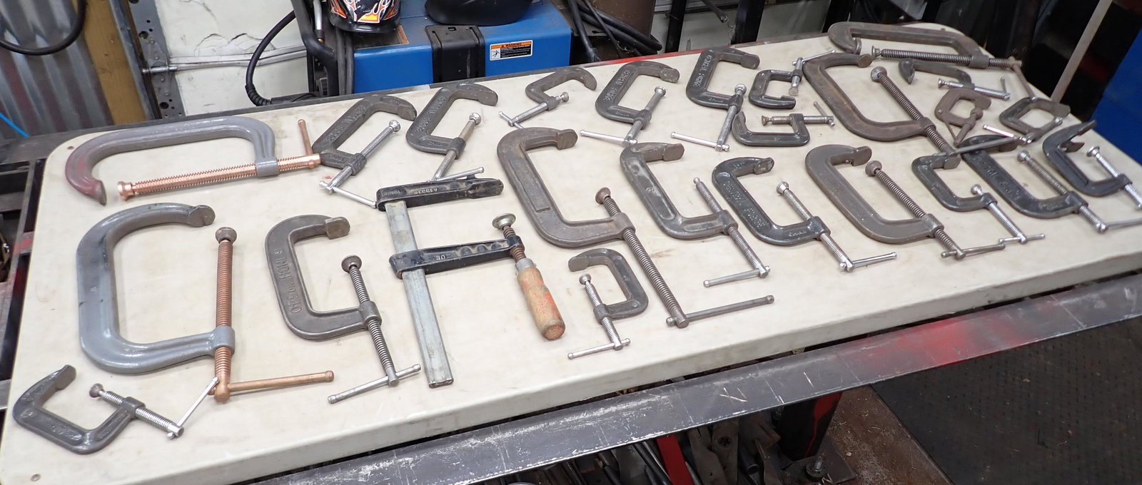 Lot of Clamps 3" - 8" (1 of 6)