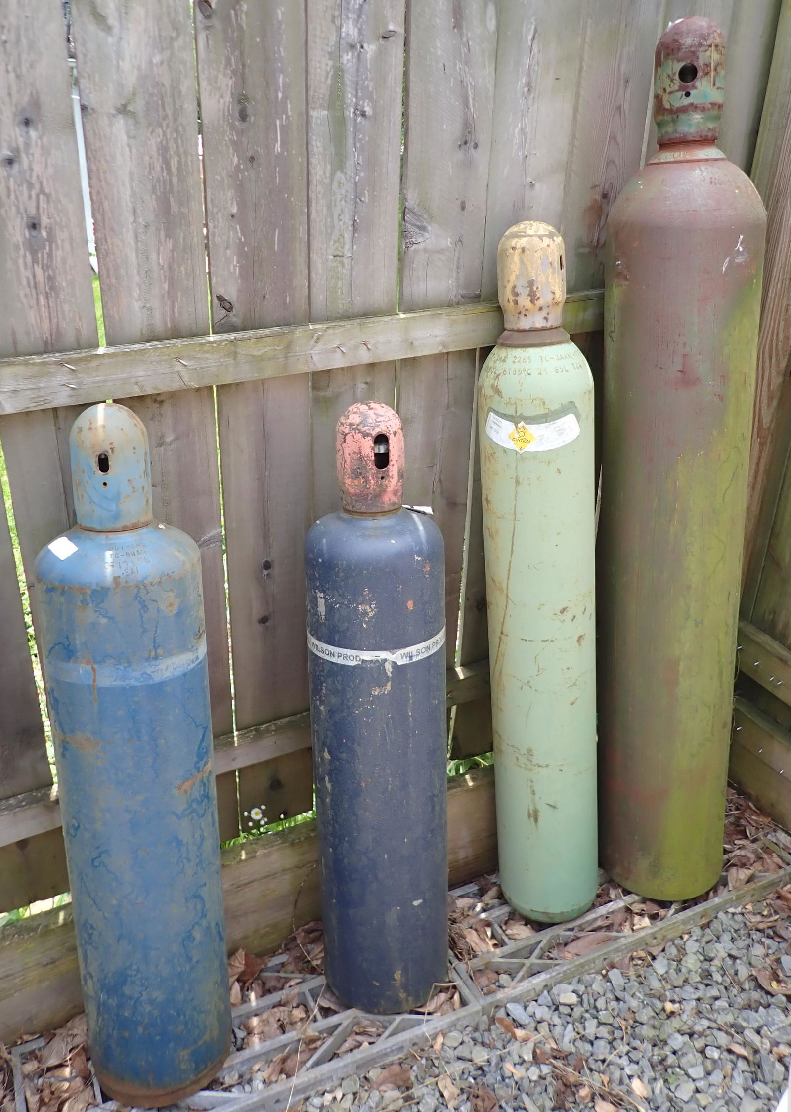 Oxygen & Acetylene Tanks (1 of 1)