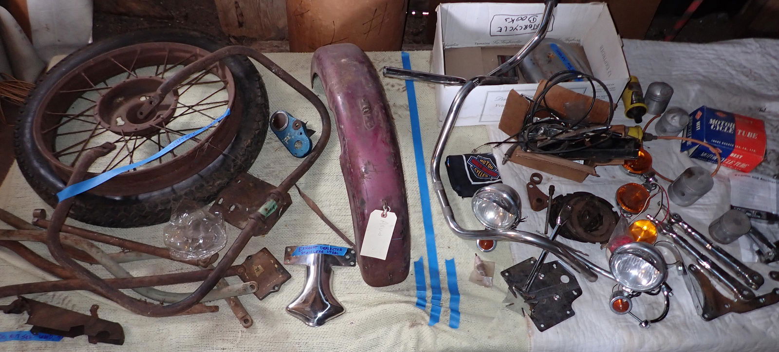 antique harley davidson parts