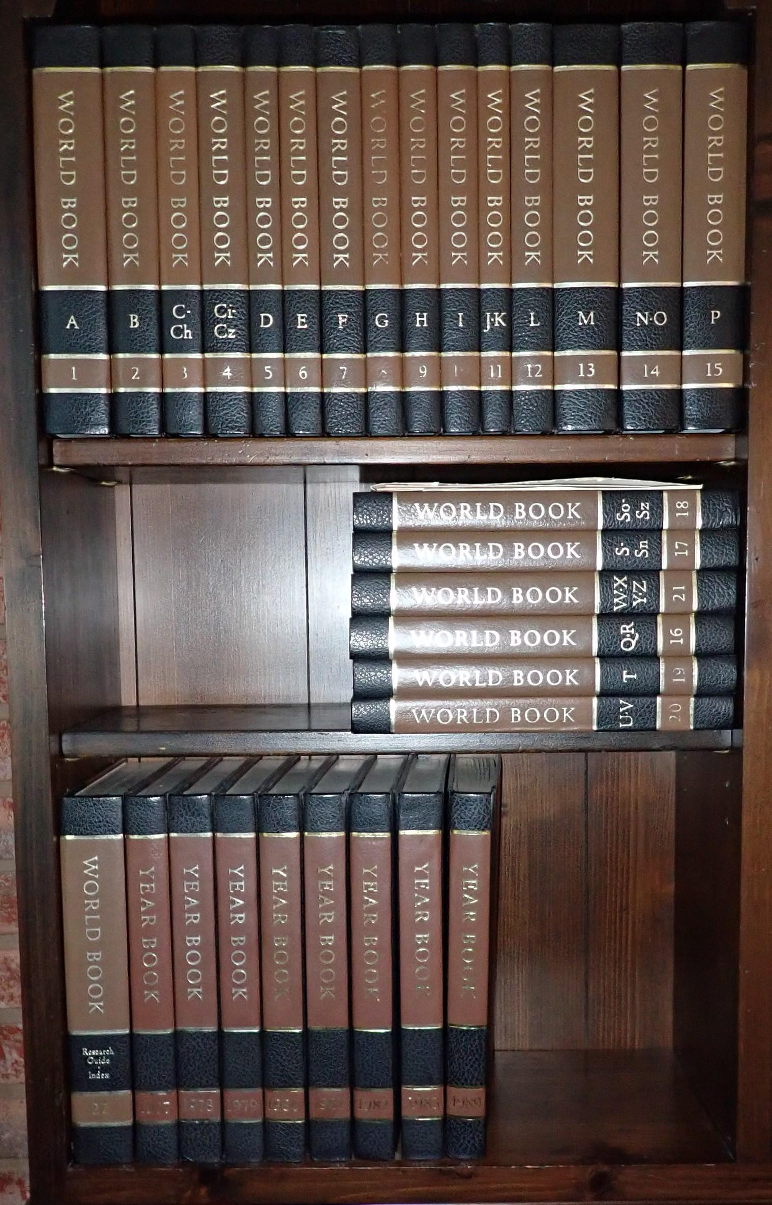 World Book Encyclopedias (1 of 4)