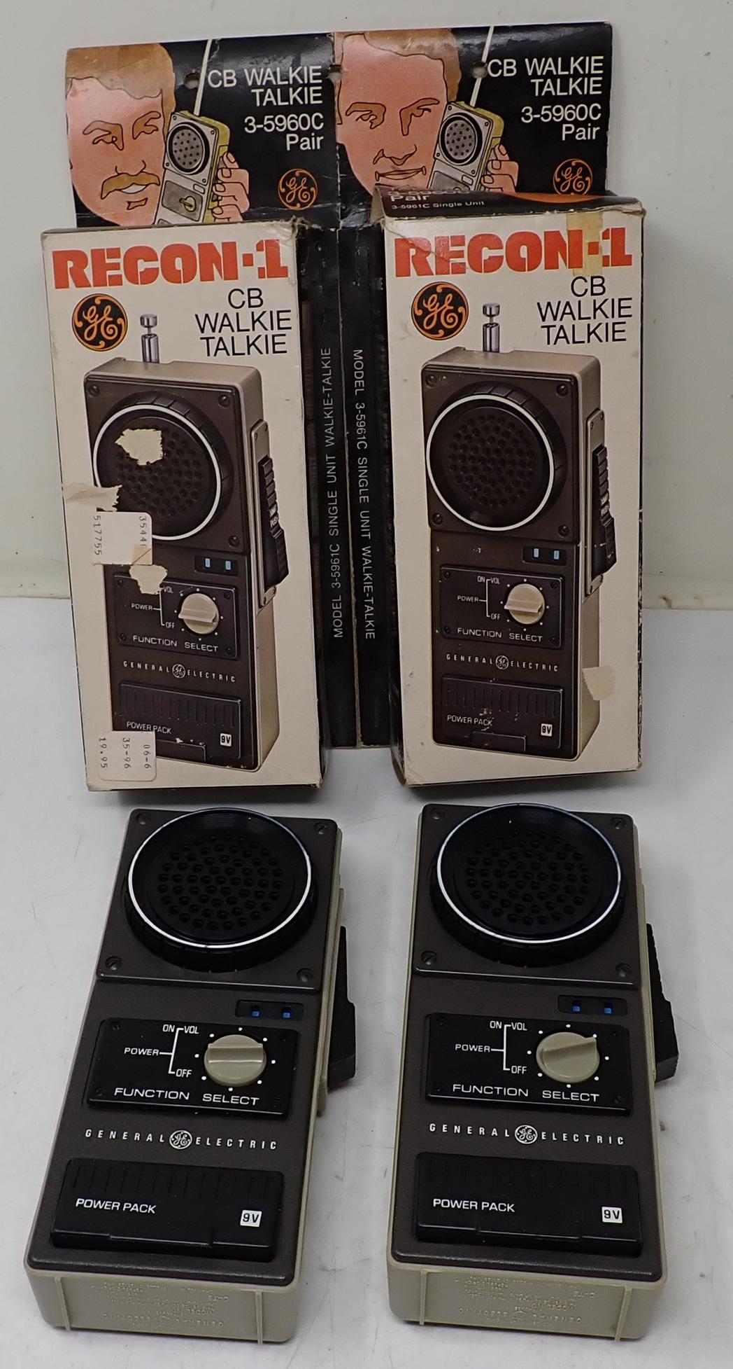 GE Recon-1 CB Walkie Talkies (1 of 2)