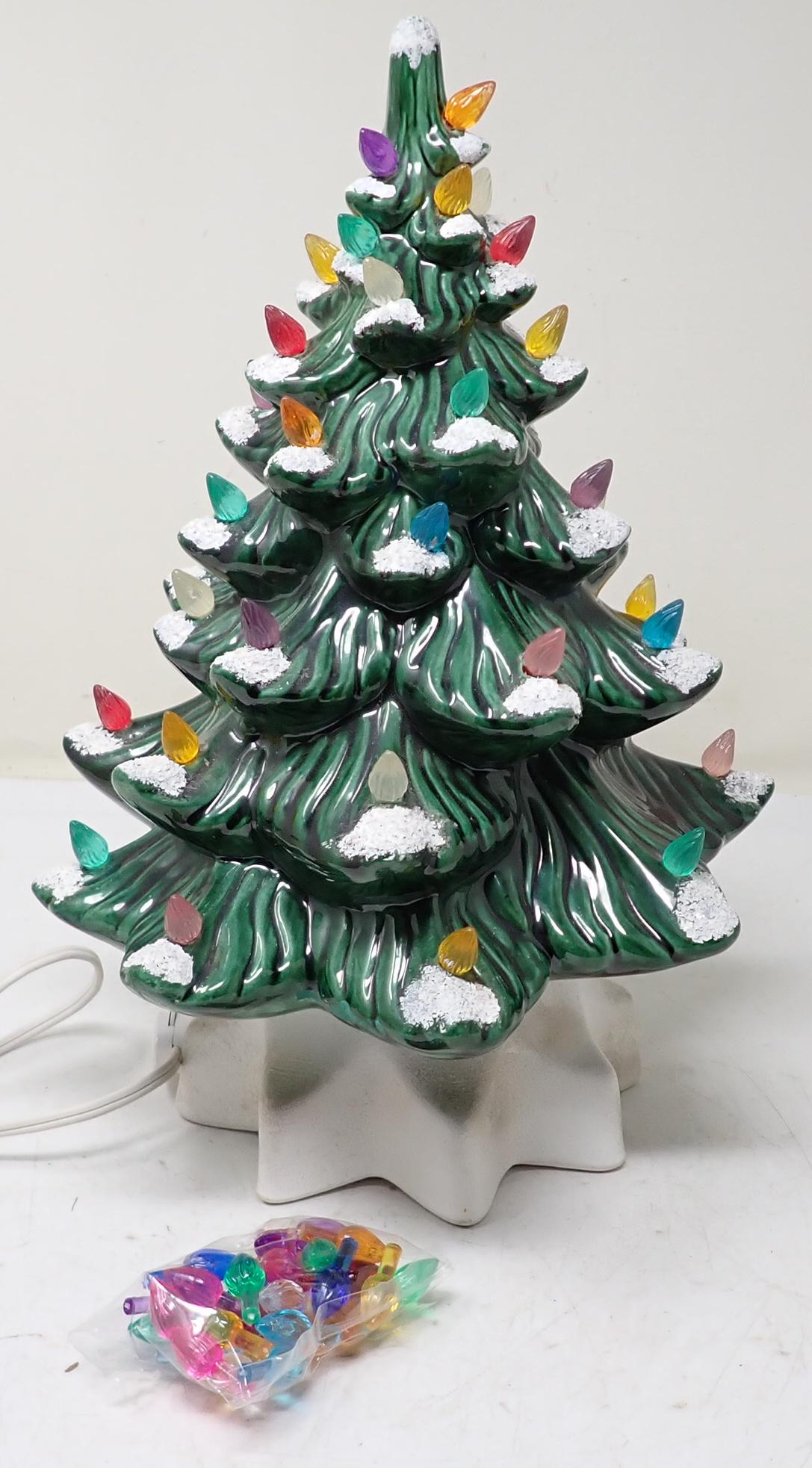 Vintage Ceramic Christmas Tree (1 of 1)