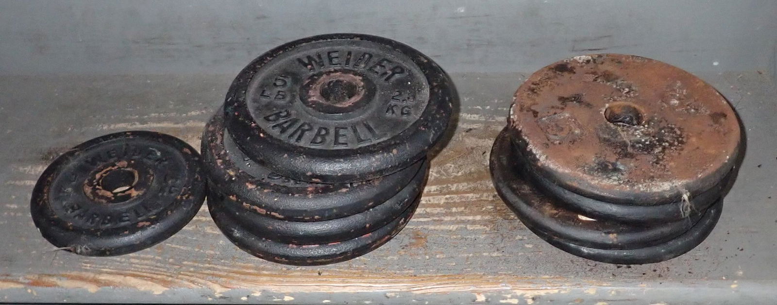 Weider Barbell Weights Auction