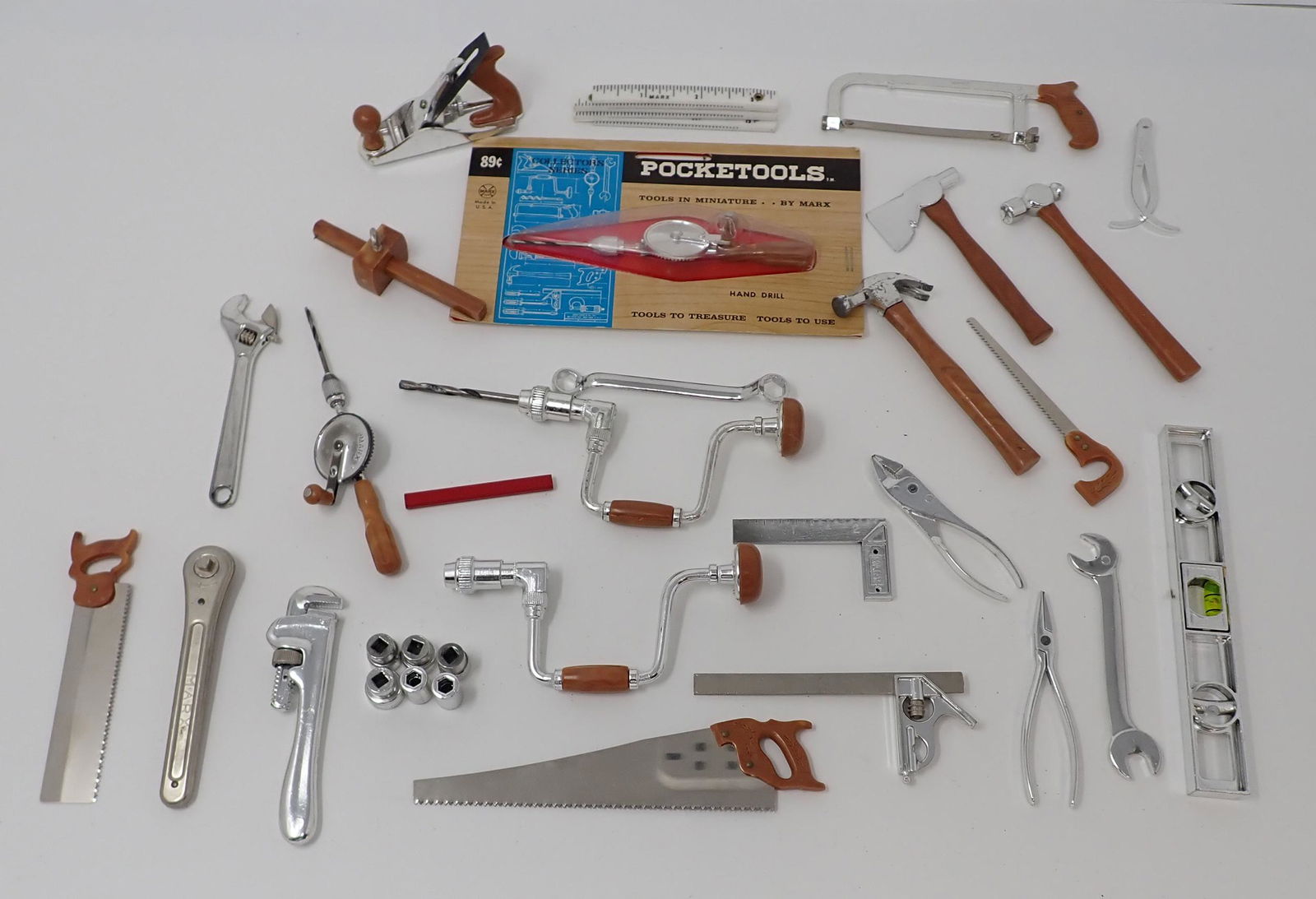 Marx Pocketools Miniature Toy Tools (1 of 7)
