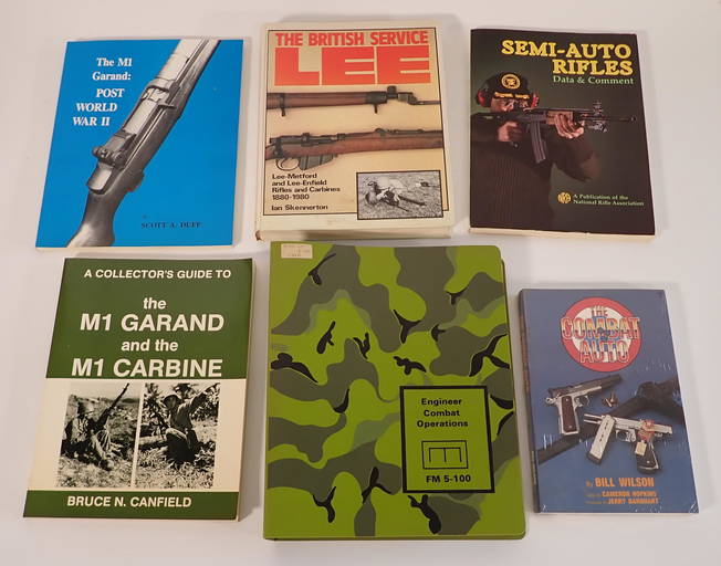 Wwii M1 Grand Misc Military Gun Books