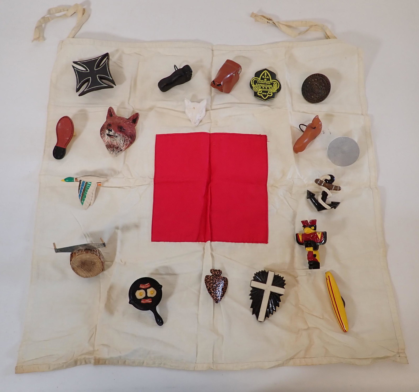 Boy Scout Neckerchief Slides and Banner (1 of 11)