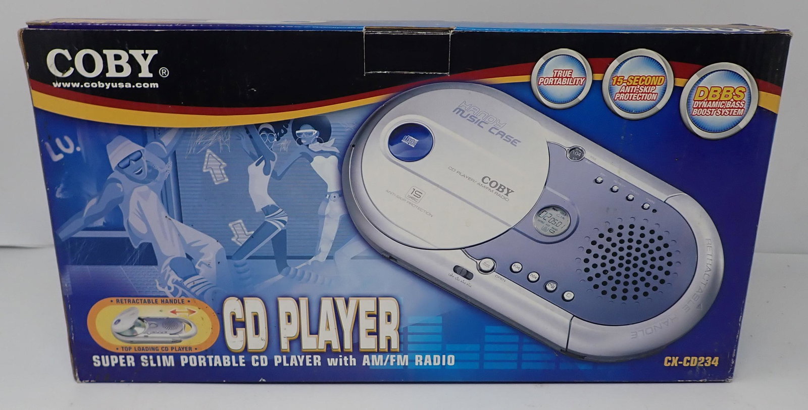 Coby CD Player CX-CD234 (1 of 2)