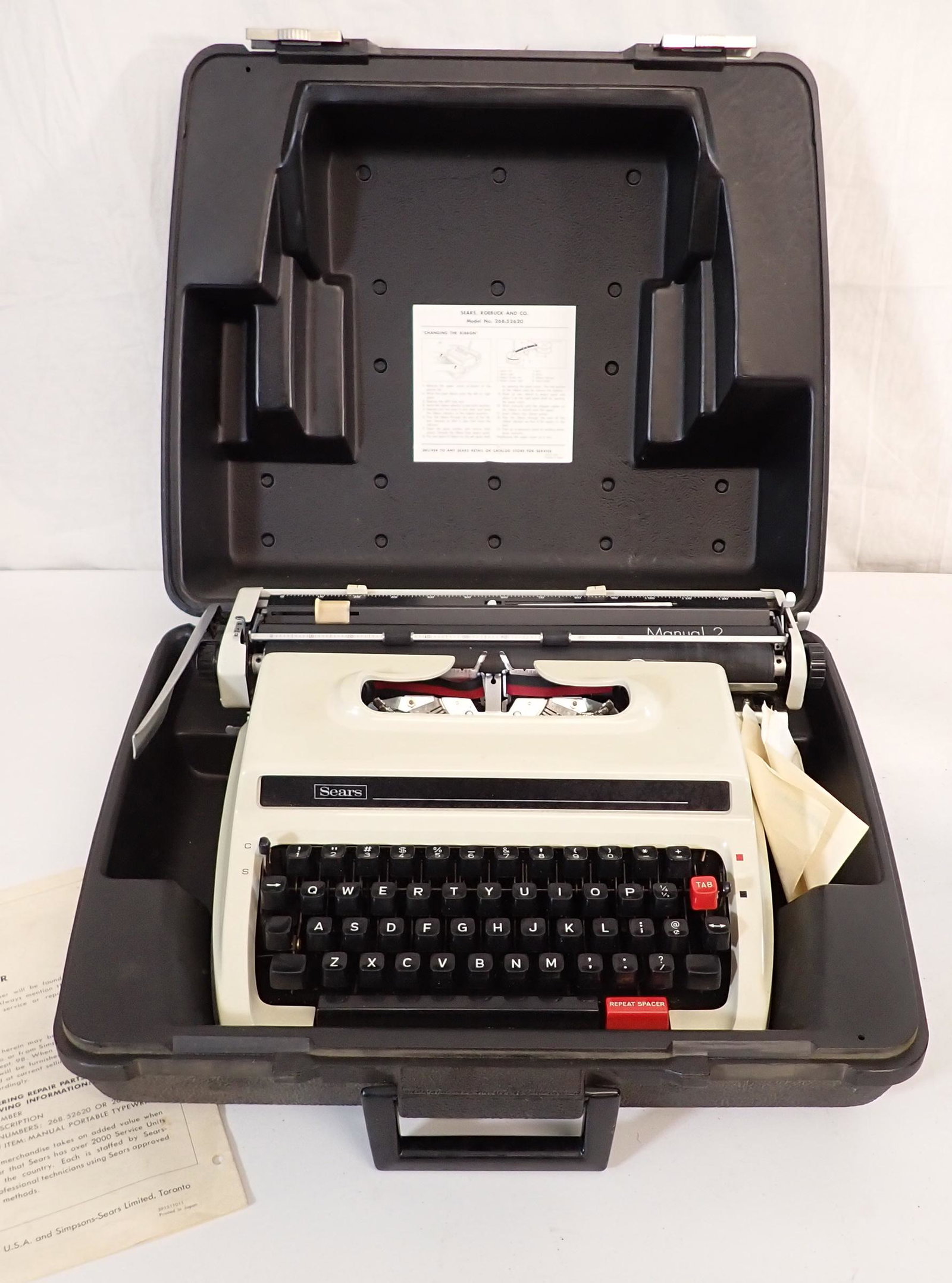 Sears Manual 2 Typewriter (1 of 3)